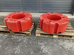 2 X 1000 KG RADGEWICHTE