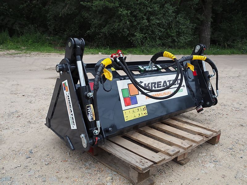 KREATEC Schaufel 4in1 S /Klappschaufel 0,9-1,8m mit Hardox