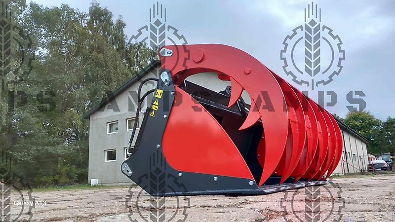 AMPS Łyżko-Krokodyl Ząb Palony/ GREIFSCHAUFEL/ PELIKANSCHAUFEL