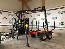 KÄLLEFALL FB 90 Rückewagen + Kran FB 69 T