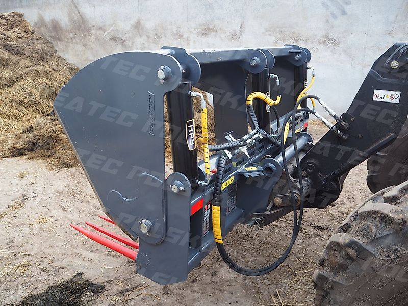 KREATEC Silageschneidzange / Silageschneider 1,6m, Zähne Hardox 500