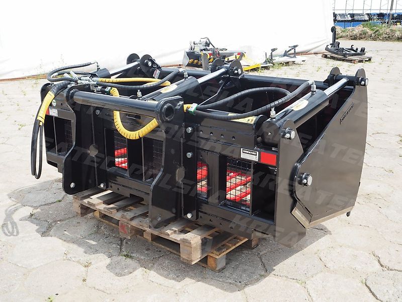 KREATEC Silageschneidzange / Silageschneider 1,6m, Zähne Hardox 500
