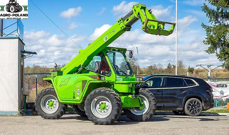 Merlo P 41.7 FARMER - 2010 ROK - WAGA - ŁYŻKA 2.5 M3- WIDŁY + UKŁAD PNEUMATYCZNY