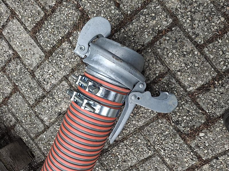 Bauer 5" zuigslang 6 meter met zuigkorf en Bauer 133 vaderdeel