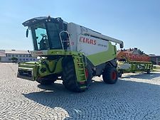 Claas LEXION 580 + Heder vario v900