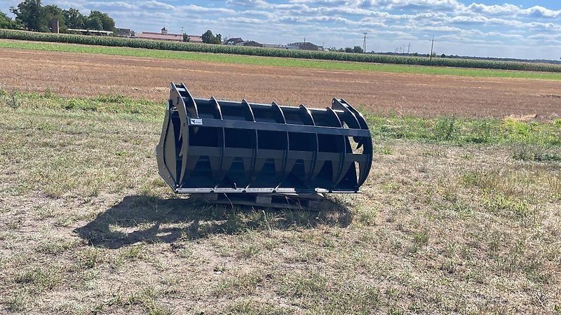 1986 Sofort Schaufel mit Zudruck Krokodilschaufel Pelikanschaufel crocodile bucket von 1,40 m bis 2,40 m JCB/Merlo/Manitou/
