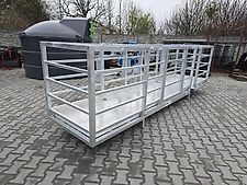 Arbeitskorb Arbeitsbühne 2M-4M verzinkt Radlader Frontlader Euroaufnahme