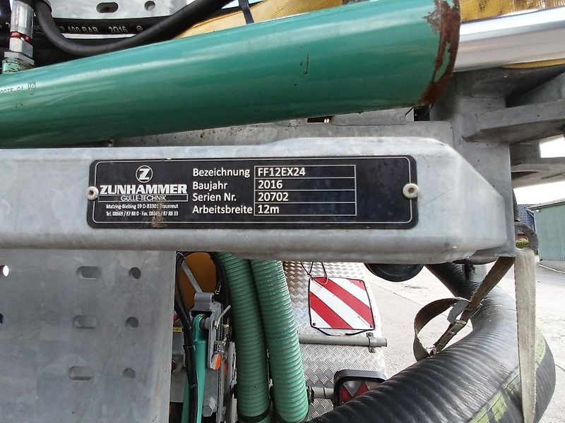 Zunhammer Zunhammer Pumptankwagen SKE 18,5 PUD mit Dreipunkt, 24m Vogelsang Schleppschlauch und 12m Zunhammer Farmland Fix Schleppschuh