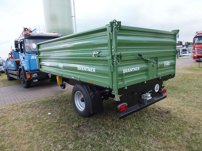 Brantner E 6040 Premium - mit abklappbaren Aufsatzwänden -- 500er Breitreifen ( 14 PLY)