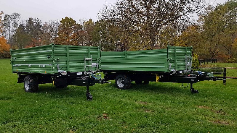 Brantner E 6040 Premium - mit abklappbaren Aufsatzwänden -- 500er Breitreifen ( 14 PLY)