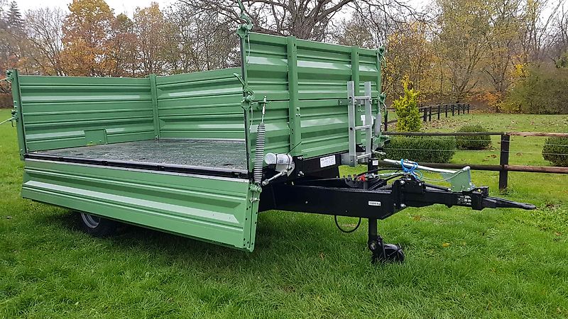 Brantner E 6040 Premium - mit abklappbaren Aufsatzwänden -- 500er Breitreifen ( 14 PLY)