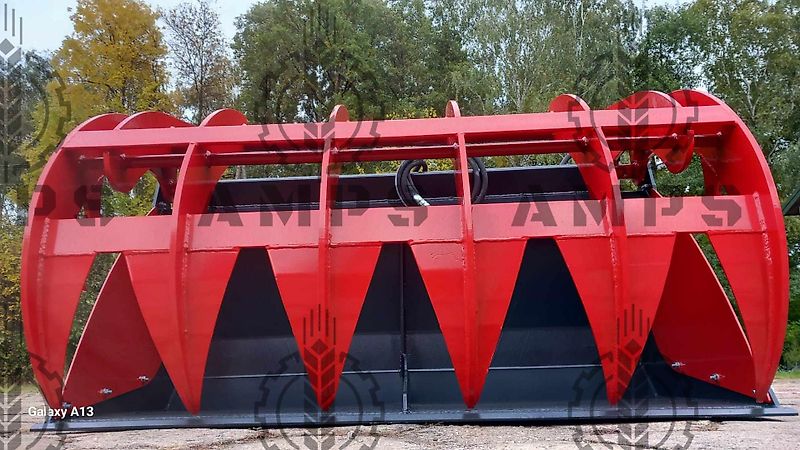 AMPS Łyżko-Krokodyl II-Siłownikowy Ząb Palony/ GREIFSCHAUFEL/ PELIKANSCHAUFEL