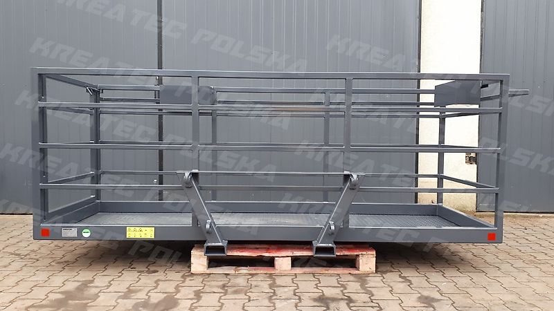 KREATEC Arbeitskorb, Arbeitsbühne 1,5m verzinkt