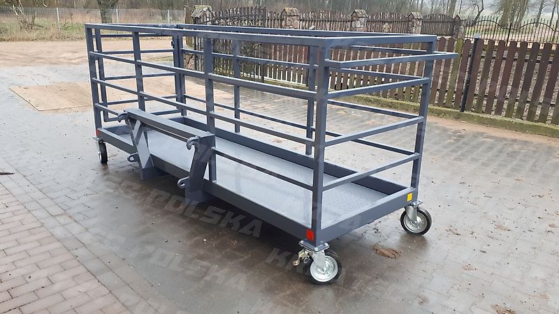 KREATEC Arbeitskorb, Arbeitsbühne 1,5m verzinkt