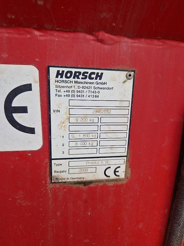 Horsch Pronto 6 DC