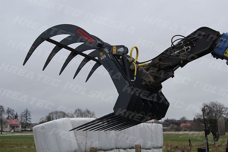 KREATEC Dungzange/ Dunggabel HEAVY für Teleskoplader