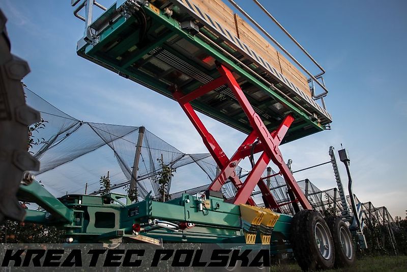 KROLIK Obstgarten Plattform PSH-3 2-achsig P2 tandem