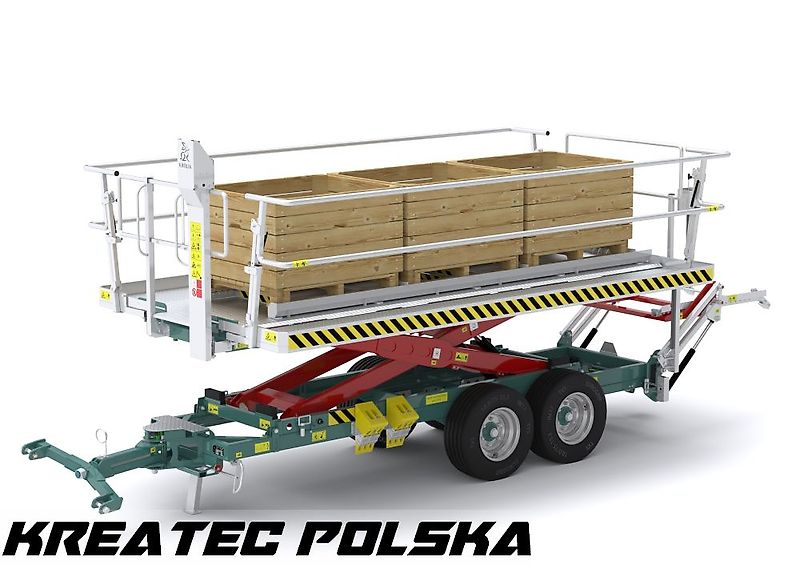 KROLIK Obstgarten Plattform PSH-3 2-achsig P2 tandem