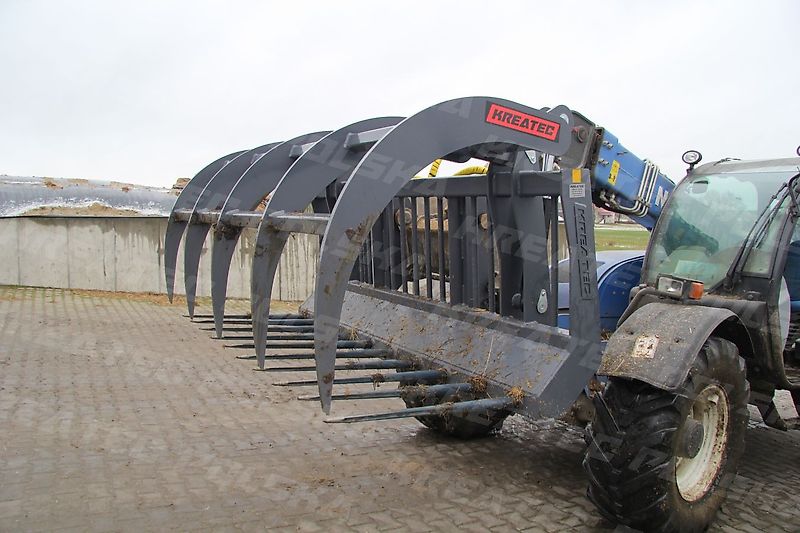 KREATEC Dungzange/ Dunggabel HEAVY für Teleskoplader