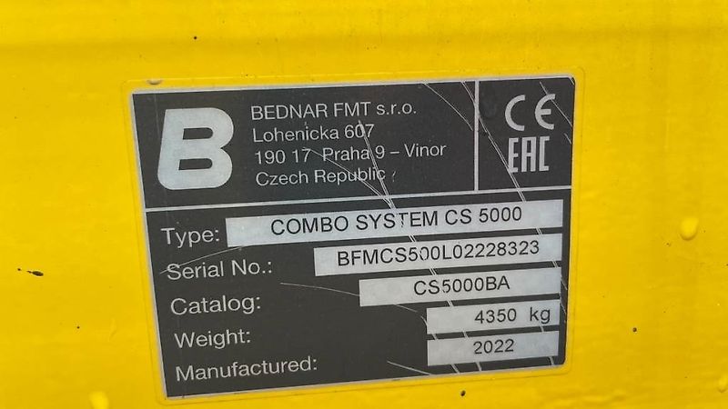 Bednar ComboSystem CS 5000