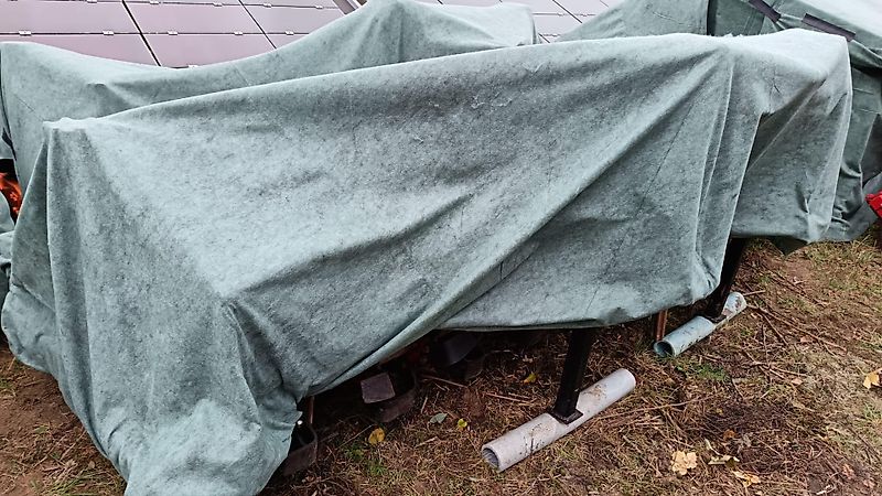 Howard Howard Sämavator Direktsaatgerät&Schutzvlies Optional mit Vorbaugrubber 20 Saatrohren Drehbar für Breitsaatablage mit Pakerwalze zur Saatgutfixierung Fahrgassenschaltung Hydraulische Ausführung Rotorklingen 100%