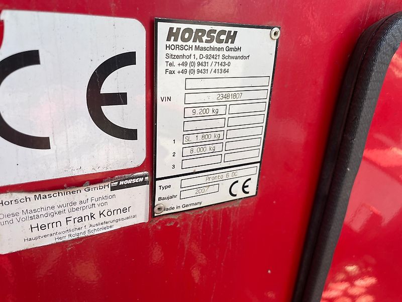 Horsch Pronto 6 DC