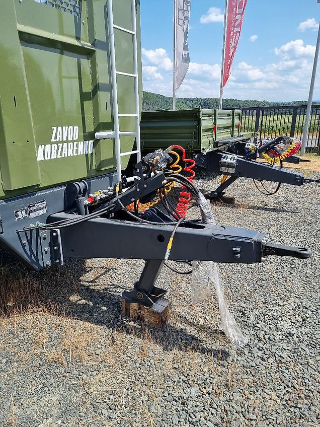 Kobzarenko Muldenkipper TSP-16 *NEU* (17,2 m³) mit Aufsatzbordwände (23 m³)