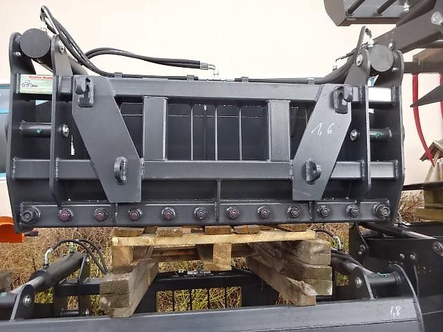 H L M - Siloschneidschaufel - 1,6 Meter  -- 1,8 Meter - Hydraulisch - Scheidmesser Siloschneidschaufel - hydraulisch mit 2 Hydraulikzylinder - Breite 1,6 Meter / oder Breite 1,8 Meter