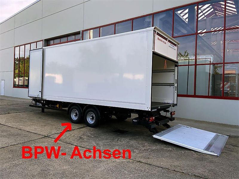 Möslein TKO105 D-L 7 m Tandem Koffer, Ladebordwand 1,5 t