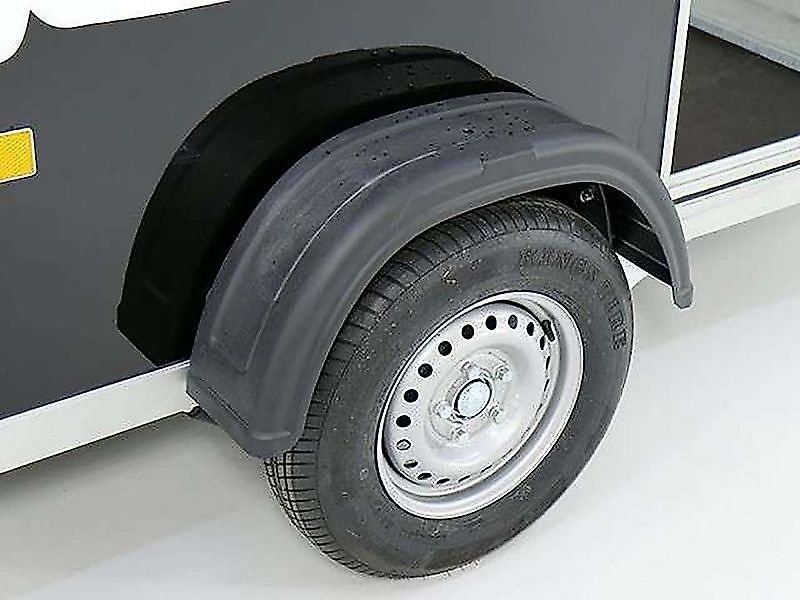 Debon Kofferanhänger Cargo 1300 Vollpoly 150x290cm H:160cm|Tür